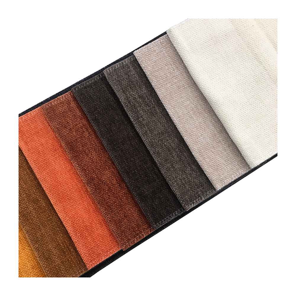 HG10208 Flat Chenille Upholstery Fabric - 01-color-card