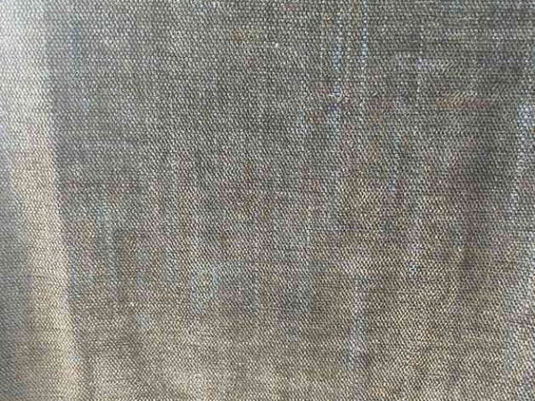 HG10871 Linen Viscose Polyester Blend Chenille Upholstery Fabric