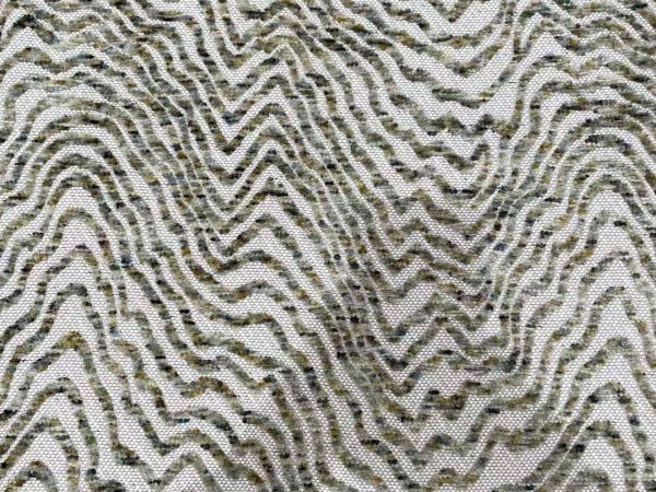 HG11127 Wavy Stripe Spray-Dyed Chenille Upholstery Fabric