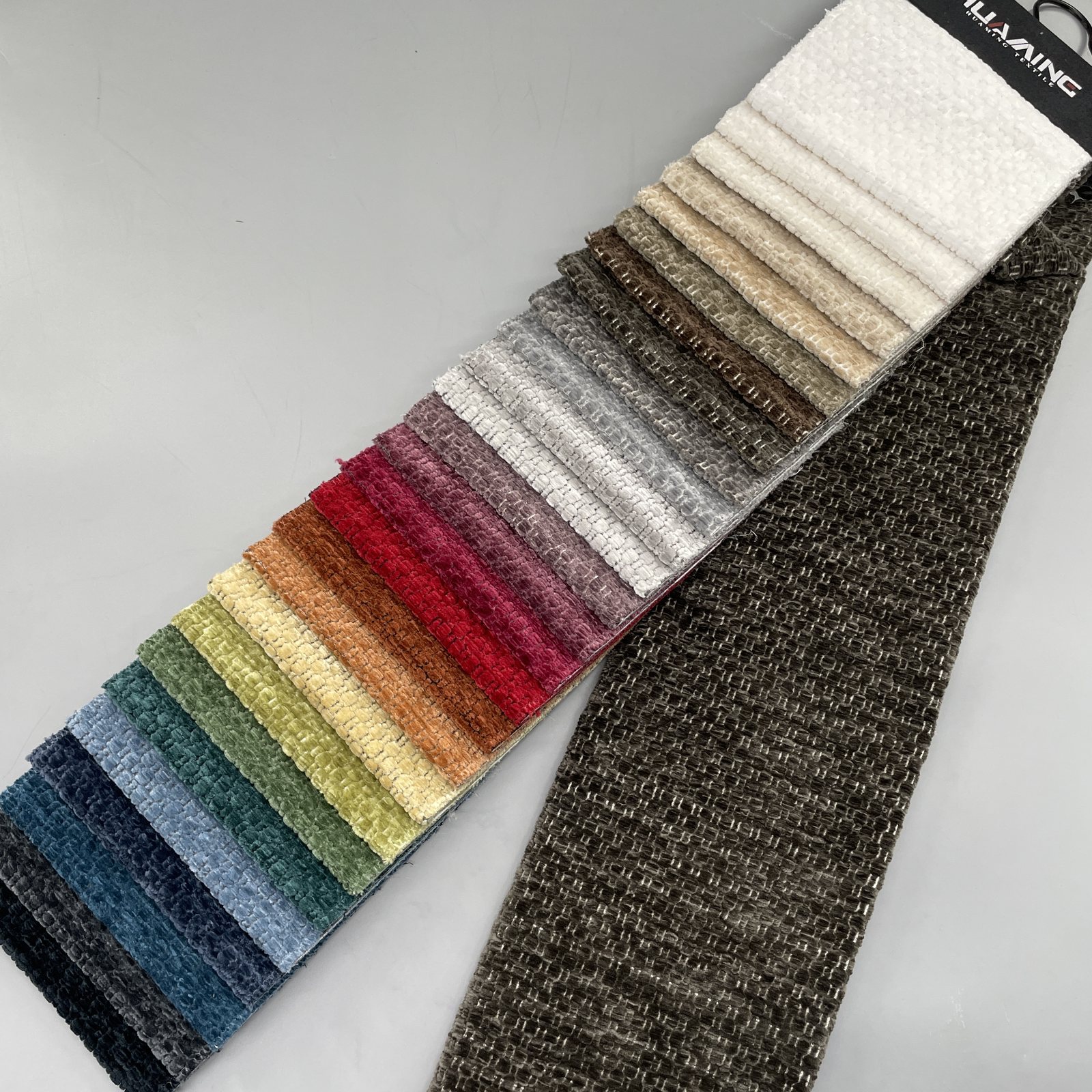HG10866 Heavyweight Chenille Upholstery Fabric available colorways